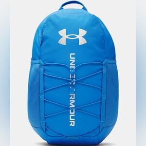 🥶NWT!!😱 UNDER ARMOUR HUSTLE SPORT 6.0 BACKPACK Blue Atlantis